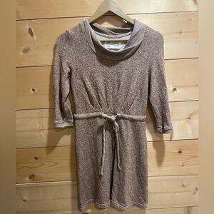 Anthropologie Saturday Sunday Women's Chatham Tan Terry Dress Size XS